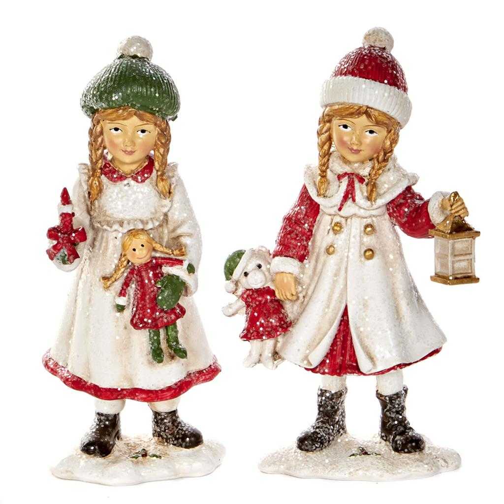 Goodwill Belgium Xmas Girl with Toys 2 Assorted MC 34056