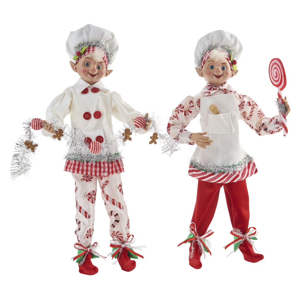 A fabolous decoration to buy in UK - Raz Imports 16inch Posable Elf 4002228