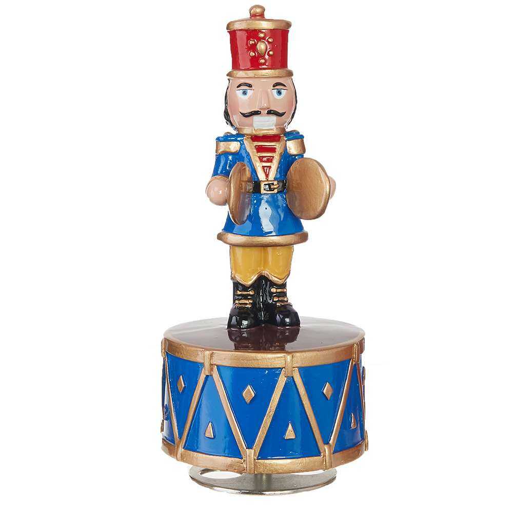 A fabolous decoration to buy in UK - RAZ Imports Animated Musical Nutcracker Blu 4071354