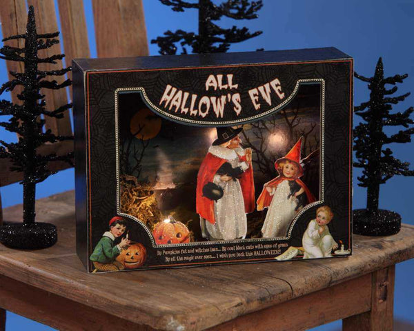 For sale in UK SN6610 Bethany Lowe  All Hallow's Eve Shadowbox