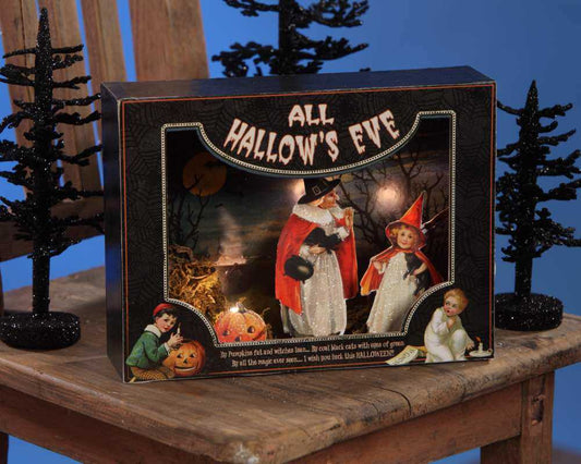 For sale in UK SN6610 Bethany Lowe  All Hallow's Eve Shadowbox