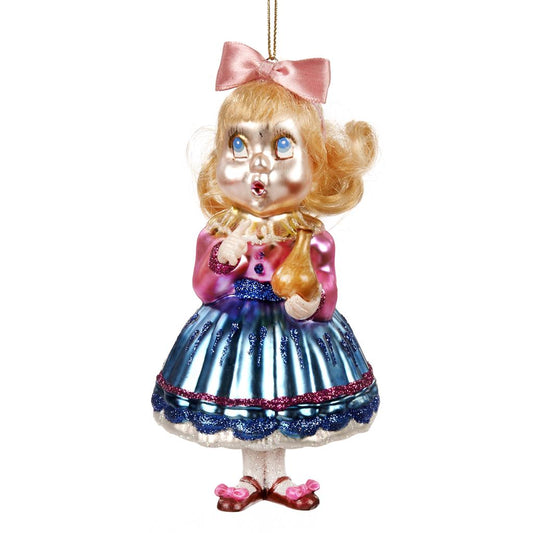 For sale in UK Glass Alice in Wonderland Ornament TR 27328