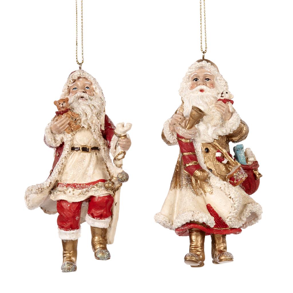 For sale in UK Santa with Stick and Toys Ornament TR 27165