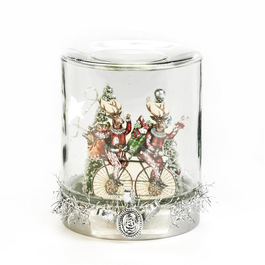 For sale in UK Glass Cycling Deer in Jar Y 28203